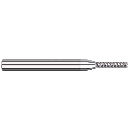 End Mill For Aluminum Alloys - Square, 0.0150 (1/64), Number Of Flutes: 4